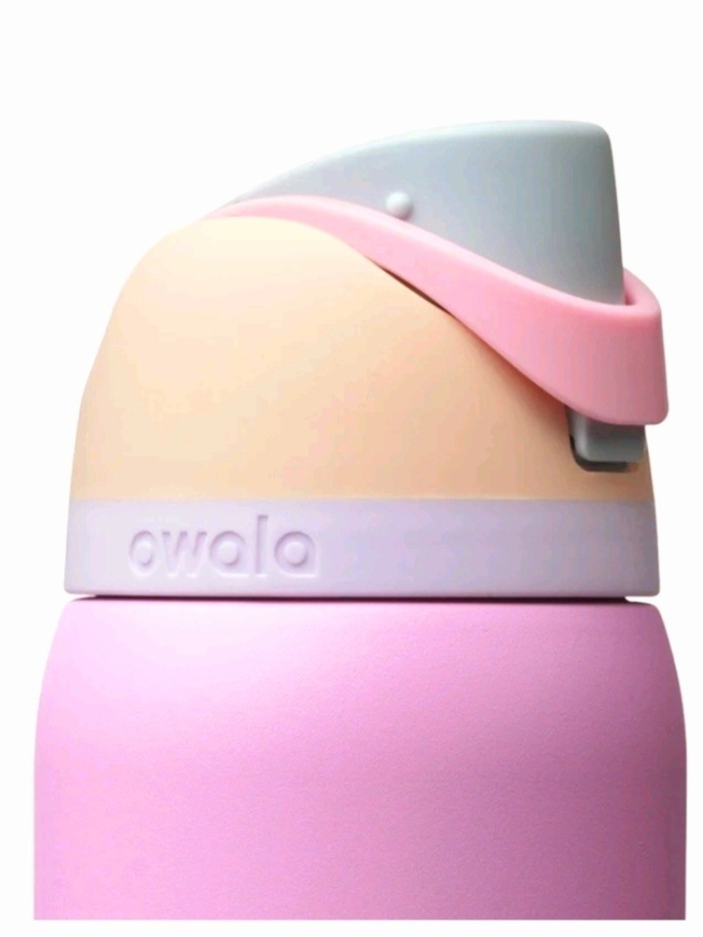 SOLD!!!!Owala 32 oz Insulated Water Bottle with Built-In Straw - Pink - Picture 7 of 7
